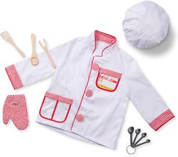 Chef Role Play Costume Set  Paperback